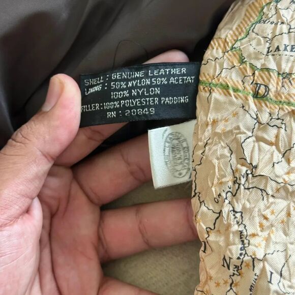 Vintage Phase 2 Flying Tigers WWII Leather Aviator Bomber Jacket Size 42 - Picture 5 of 7